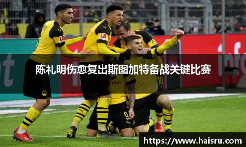 陈礼明伤愈复出斯图加特备战关键比赛